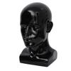 Men's Mannequin Head with Shoulder for Displaying Hats, Masks, and Glasses