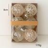 6 Pieces Christmas Ball Ornaments Set Baubles Pendants for Garland Housewarming