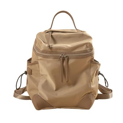 [CARRY ALL BEFORE ONE] Business Backpack with PC Storage, Fits 13-inch Laptops, Carry-On Design, Water-Repellent and Resistant, Khaki