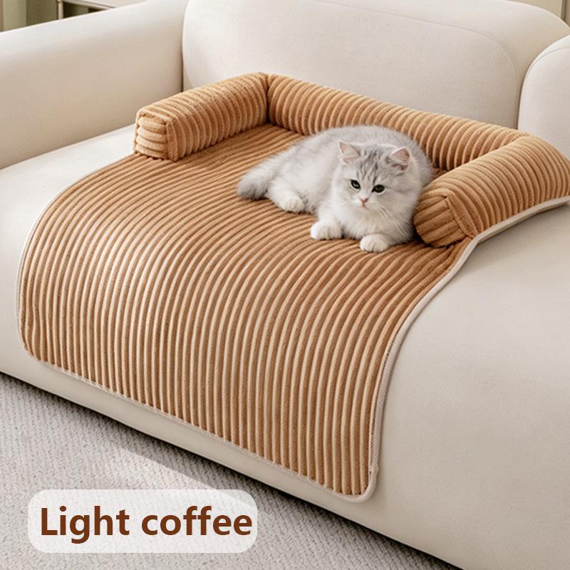 Plush Non-slip Pet Mat: Thickened Sofa Bed for Cats and Dogs