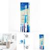 Electric Toothbrush Whitening Ultra Sonic Toothbrushes With 3 Replacement Brush Heads Removes 100% Of Plaque