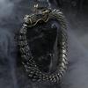 Nákotníková řetízková náramek Steampunk Rockový náramek pro motorkářské šperky Náramek na zápěstí Cool