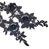 Water-soluble lace to flowers, three-dimensional hollow embroidery, heavy work double-layer appliqués, DIY lace accessories