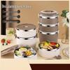 Zhi Shi 304 Stainless Steel Double-Layer Thermal Bento Box