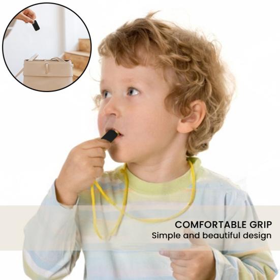 Flat Whistle Plastic Sports Whistles Loud Crisp Sound Pocket Whistle for Coaches Referees Outdoor Emergency Safety Survival Whistle for Kayak Hiking