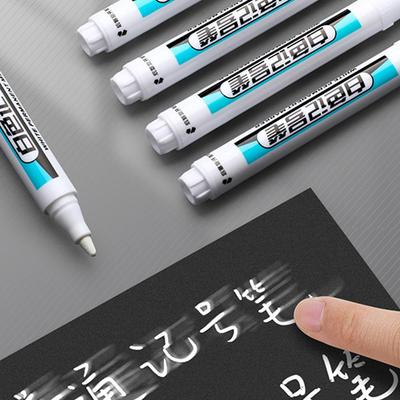 White Marker Oil-based Woodworking Marker Fine Head Quick-drying Ink Fluency Writing Suitable For All Kinds Material Surfac J2T7