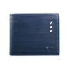 Men’s Slim Bifold Wallet Leather Short Wallet Vintage Business Card Holder Cash Pocket Compact Purse