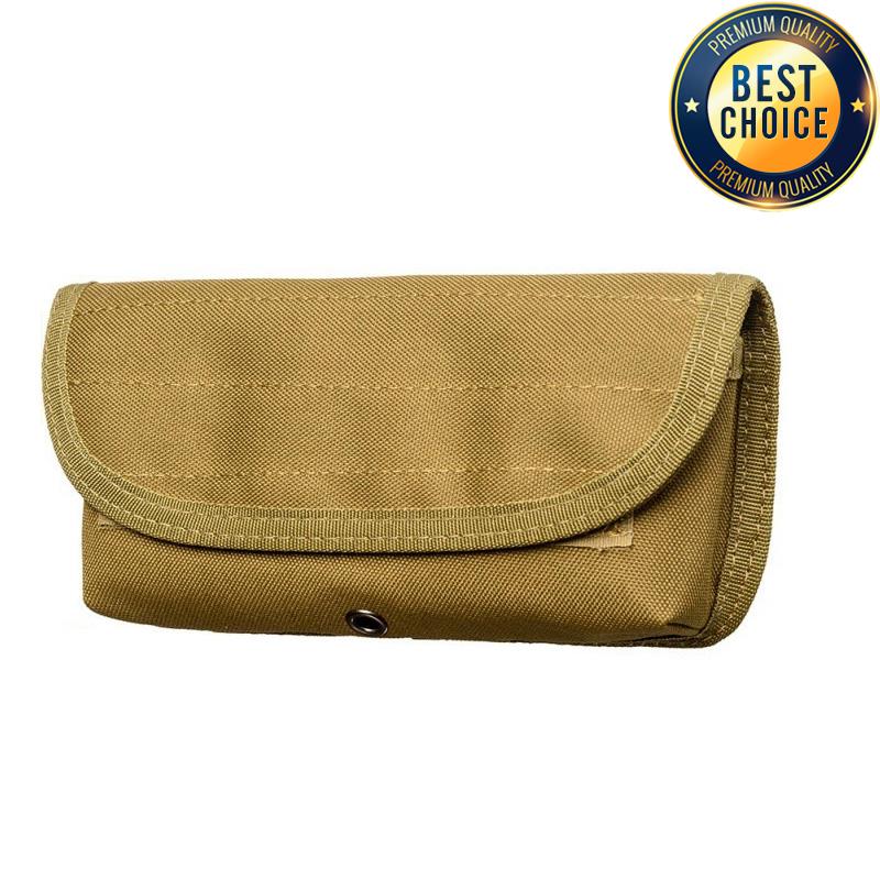 Tactical 12 Round Foldable Ammo Pouch Ammo Carrier Bag 12/20 Gauge Molle Hunt Shell Holder Rifle Cartridge Hunting Accessories