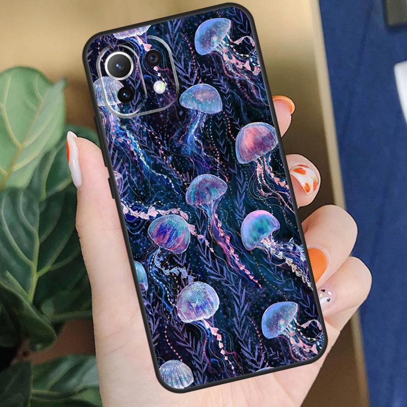 Magic Jellyfish Case For Xiaomi 13 14 11T 12T 13T Pro 12 Lite 12X POCO X3 X5 Pro F3 F4 X4 M5s C65 F5 Cover