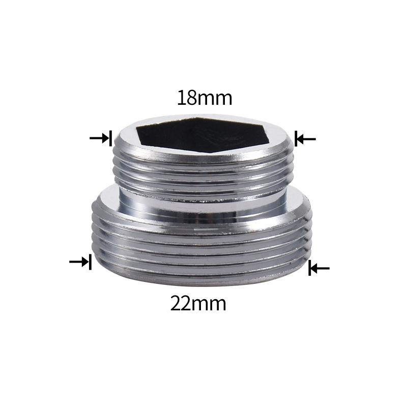 Stainless Steel Faucet Connector M22 To M20 M18 M1/2" Thread Joints Water Purifier Accessory Kitchen Water Tap Adapter Fittings