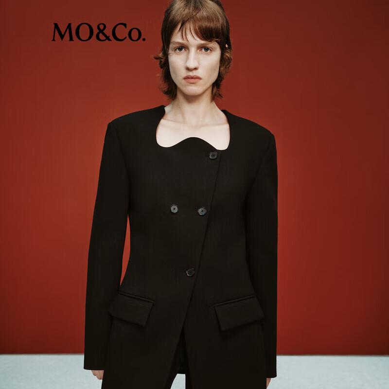 MO&Co. RECTO Collaboration Celebrity Style Wool Coat