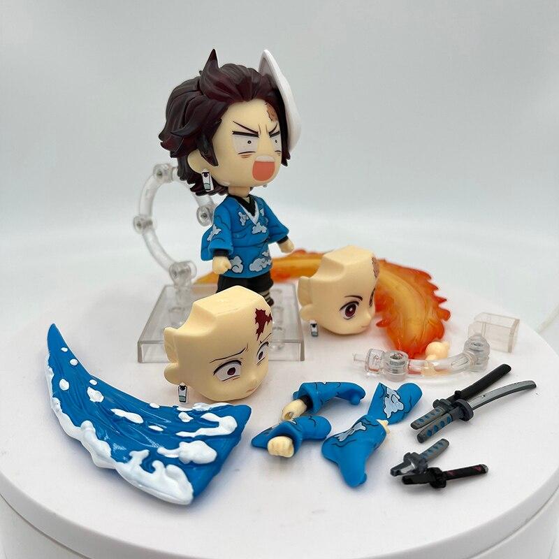 Demon Slayer Anime Figure #1541 Kyojuro Rengoku Kimetsu No Yaiba Action Figure Giyu Tomioka Figurine Toys