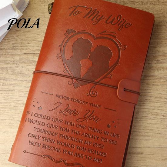 Collage Friendly Notebook Journal Notebook, Loose-Leaf Refillable Faux Leather Cover with Elastic Durable Daily Use Strap, Multi-Purpose Writing Diary