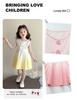 Girls' Dress, Stylish Children's Dress, 2026 New Summer Baby Girl Princess Dress, Sweet Girls' Vest Dress