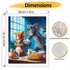 Disney DIY Painting Kit Tom and Jerry Classic Style Home Decor Craft Gift Idea Art Paint Set Modern Living Room Wall Art Decor Gift