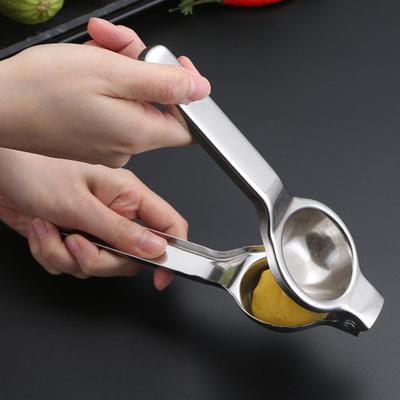 Stainless Steel Lemon Squeezer Heavy Duty Manual Citrus Press for Lime Orange Tequila Cocktails Lemon Lime Juicer Processor with Ergonomic Handle