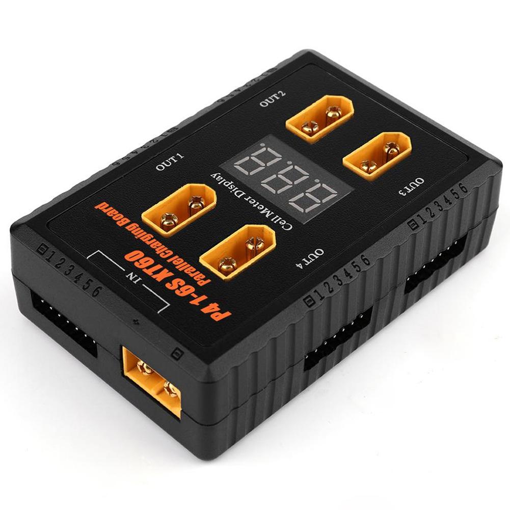 

Плата для паралельної збалансованої зарядки LiPo батареї 16S, вхід 40A, роз єм XT60