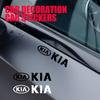 Confezione da 4 Stemmi per Auto Decorazioni per la Carrozzeria Adesivi Styling Auto Decalcomanie Decorazione Esterna per Kia Sportage Ceed Picanto Rio ProCeed Niro