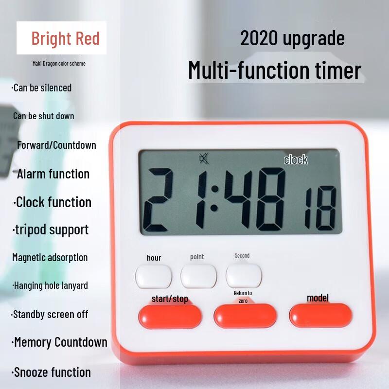 Magnetic Digital Kitchen & Study Timer