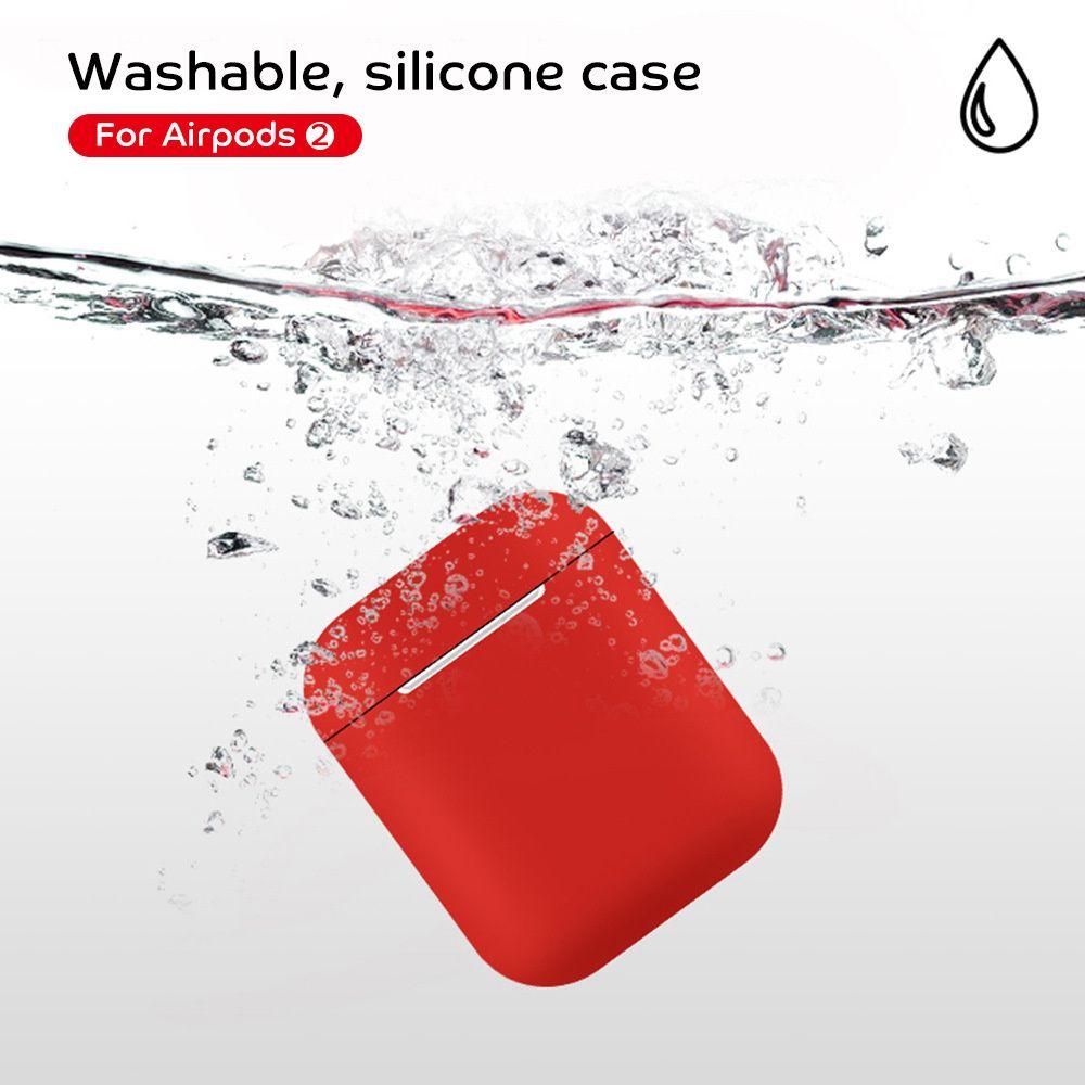 Soft Charging Box Bluetooth Earphone Case Protective Earphone Cover Silicone Cases