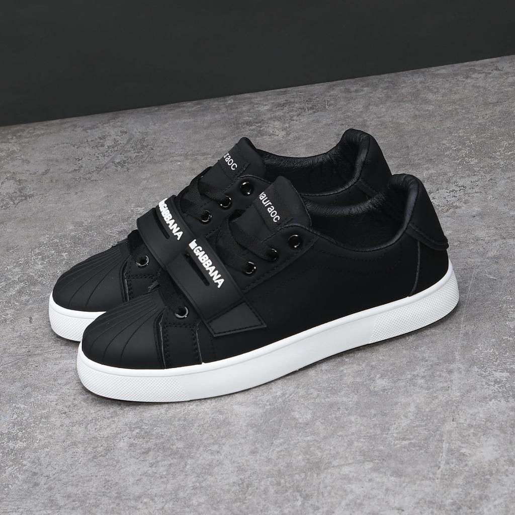 Spring and Autumn new casual low-top board shoes deodorant black German training shoes trendy shoes