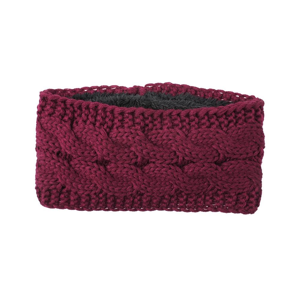 Winter-Stirnbänder für Damen, gestrickt, für Mädchen, Damen, Winter-Stirnband für Damen, Mädchen, gestrickte Stirnbänder, dickes elastisches Haarband, dicke Ohrenschützer