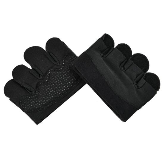 

Перчатки без пальцев против мозолей из микроволокна защищают руки L