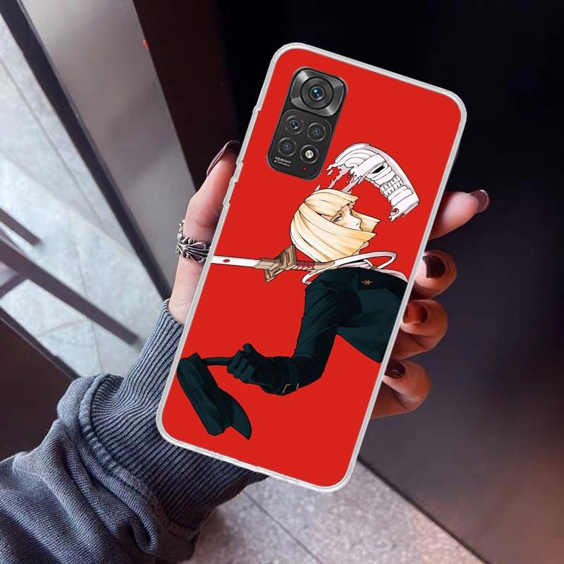 Bleach Shinji Hirako Phone Case for Xiaomi Redmi Note 15 14 14S 13 12 12S 11 Pro Plus 11E 11T 11S 10S 5G Soft Cover Fundas Redmi