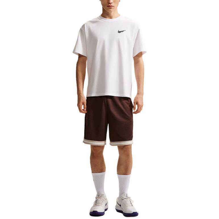 Nike T Shirts Men's White Crew Neck Moderate II0692-100
