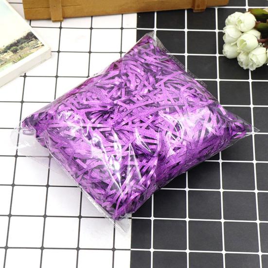 Crinkle Paper Universal Reliable Lightweight Raffia Paper DIY Gift Box Filling Raffia Paper Shredded Raffia Paper for Christmas
