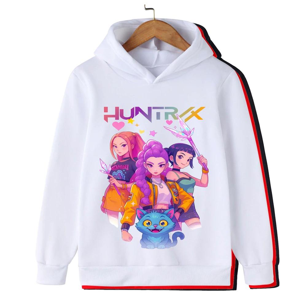 Kpop Witch Hunt Children's Clothing, Girls Spring and Autumn Hoodies and Fashion Sweatshirts