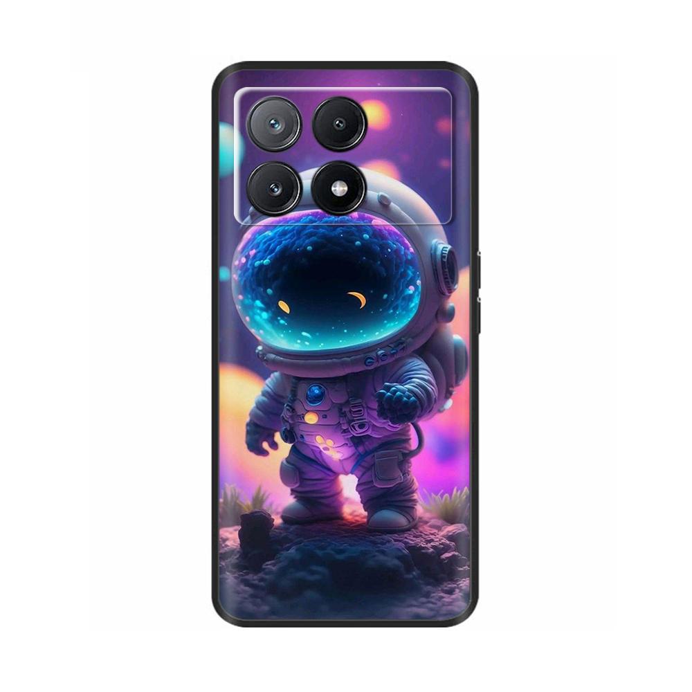 Poco X6 Case Cartoon Bumper Cute Animal Silicone Soft Phone Case For Xiaomi Poco X6 Pro Poco X 6 Pro X6Pro Pocox6 Pro 5G Cases