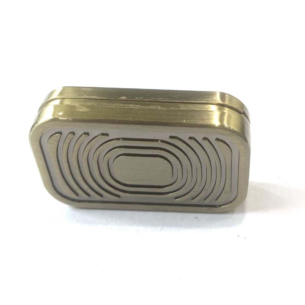 Camera Shaped Fidget Slider Triple Push Metal Fidget Toy Adult Gift Push Card Magnetic  Office Home