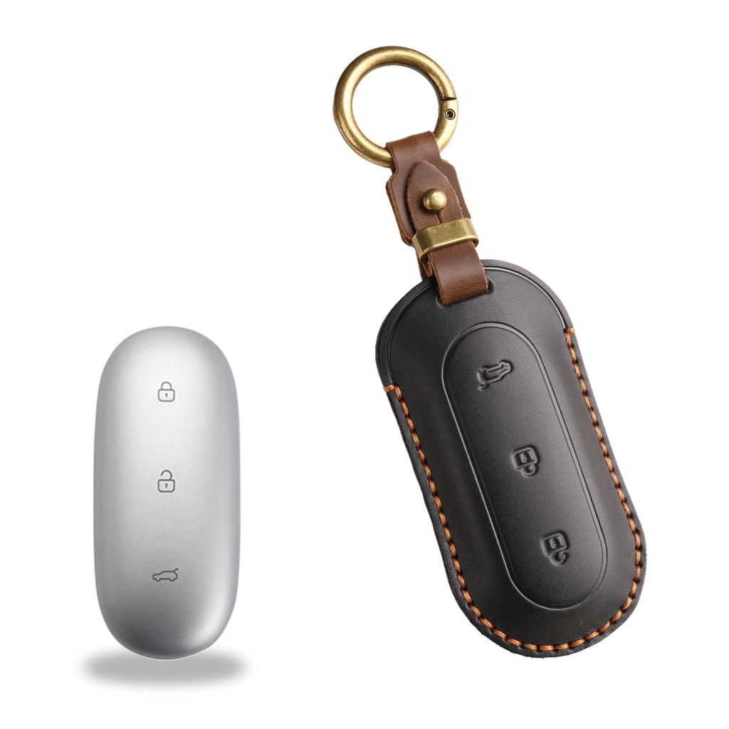 Retro Key Cover for Ideal L7 Key Bag L8 L6 Car Keychain L9 One Mega Leather Case