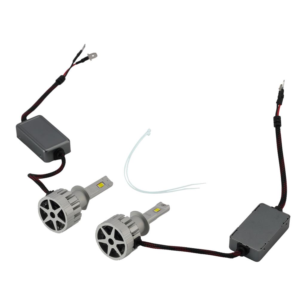 LED Headlight Bulb Kit High Low Beam Lamp H1 12V 75W 6500K For HELLA