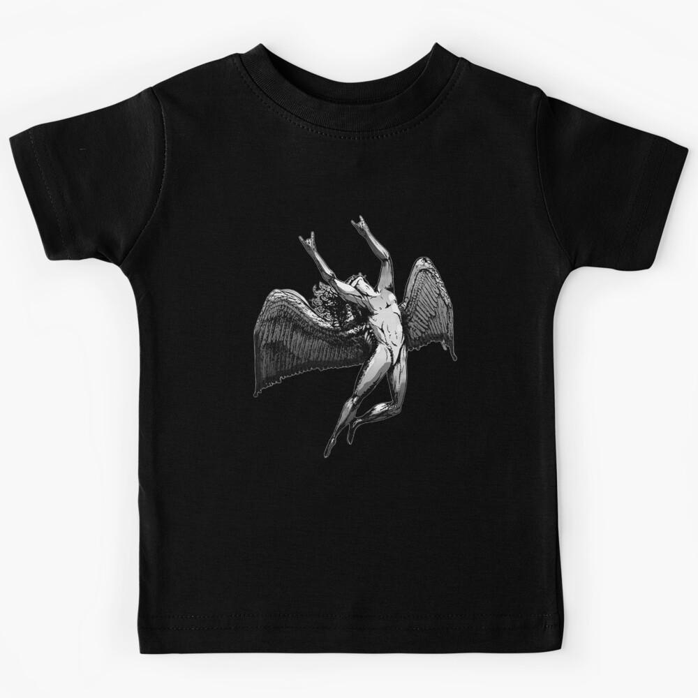 Metal Icarus Grey Kids T-Shirt 130