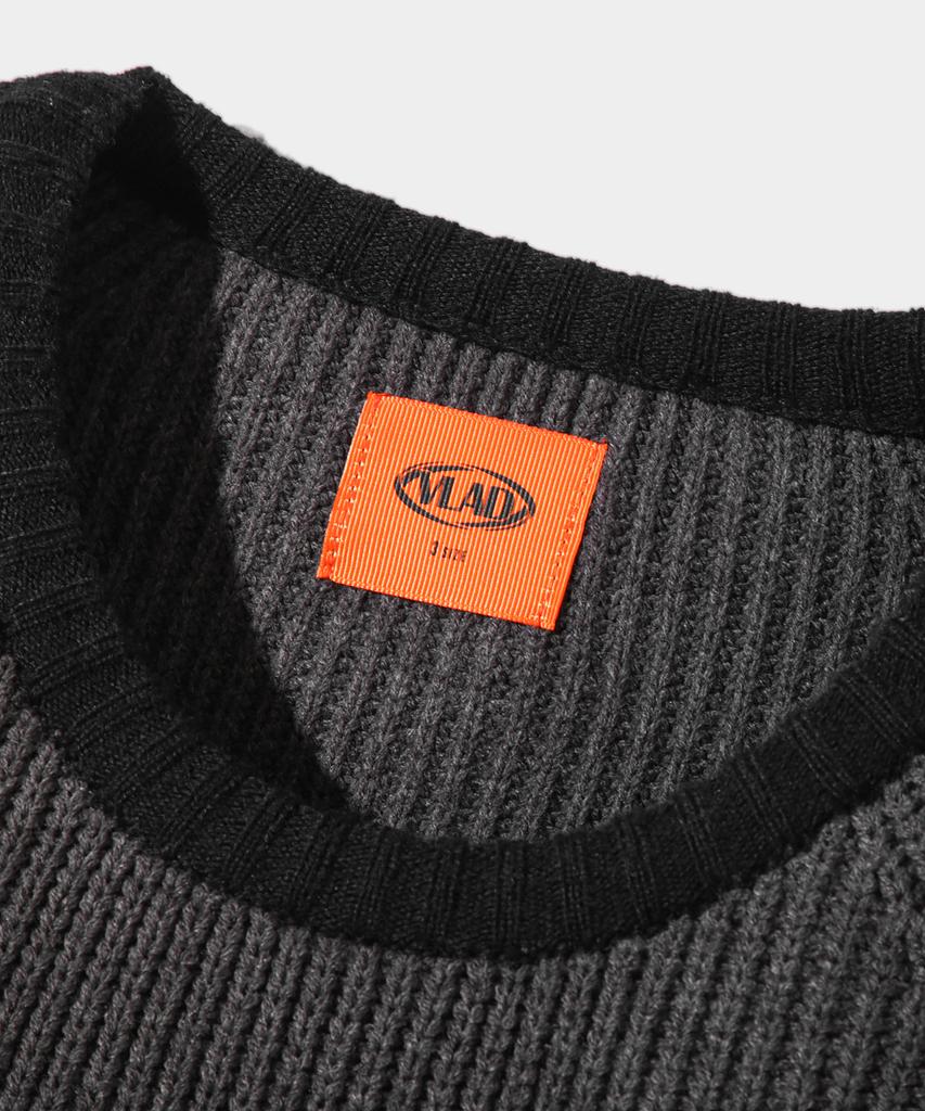 Dimiteulibeullaeg Vlad Raglan Track Sweatshirt Knit_Black