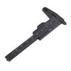 10Pcs 80mm Black Eyebrow Tattoo Measuring Ruler Disposable Microblading Positioning Brow Vernier Caliper Tool