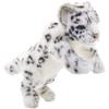 Hansa Realistisches Schneeleoparden-Stofftier, 26cm Plüschtier