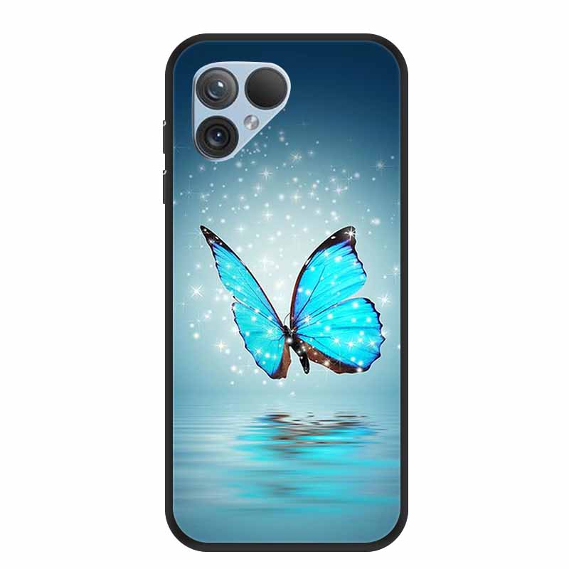 Für Fairphone 5 Hülle 6,46" TPU Tiere Weiches Silikon Stoßfänger Rückseite Handyhüllen für Fairphone5 5G Wolf Cool Schutz Fundas