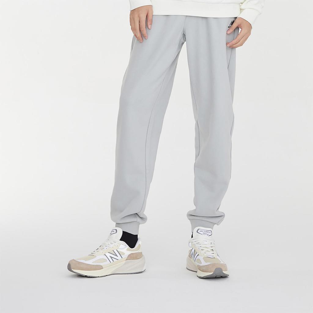 New Balance Knitted Sweatpants Unisex Gray Moderate Cuffed Pants (Unisex) Knitted Sweatpants 6LD38101 GR