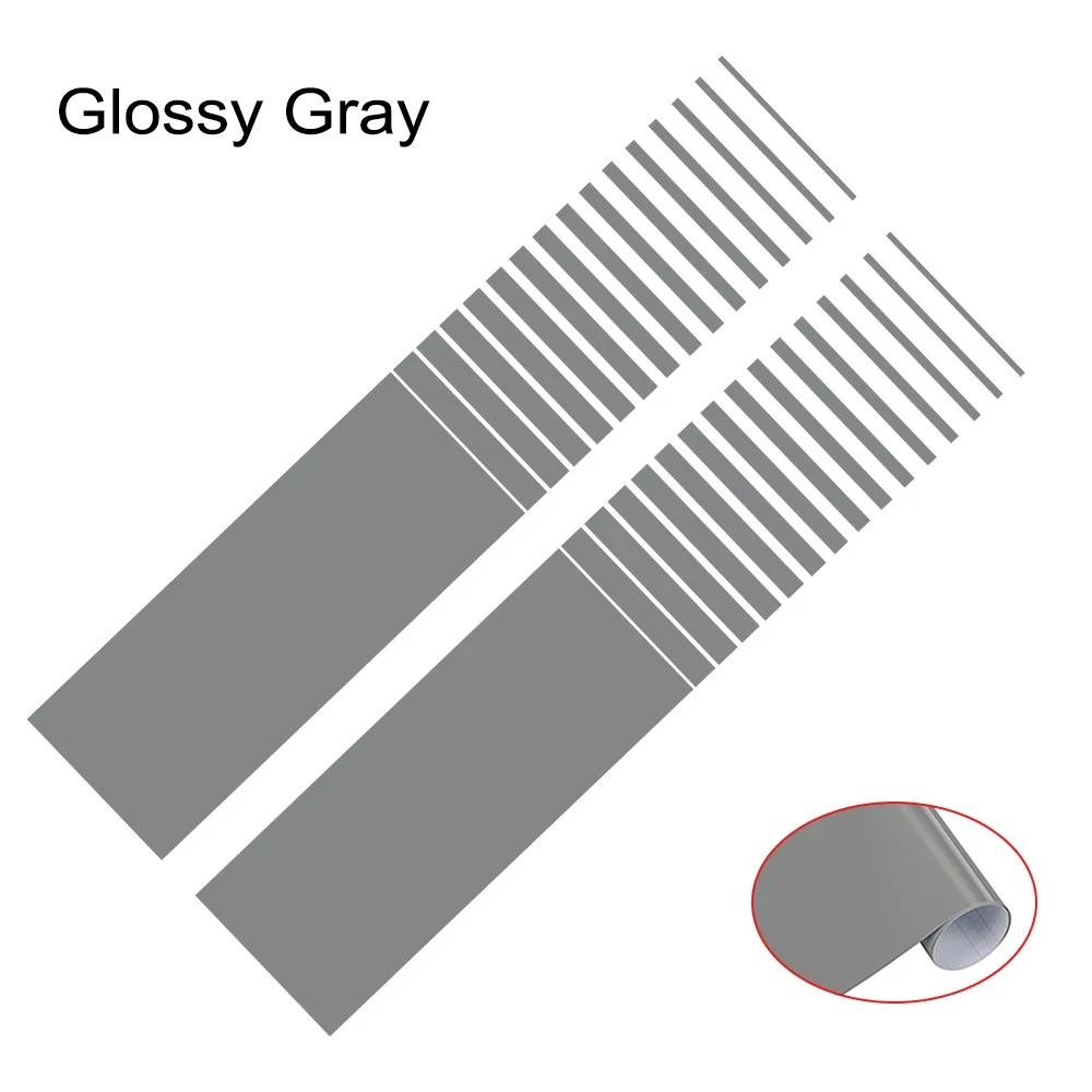 2Pcs Car Hood Bonnet Stripe Sticker Decor Decal Vinyl Film For MINI Cooper S One JCW F56 F55 F60 R56 R60 R61 Auto Accessories