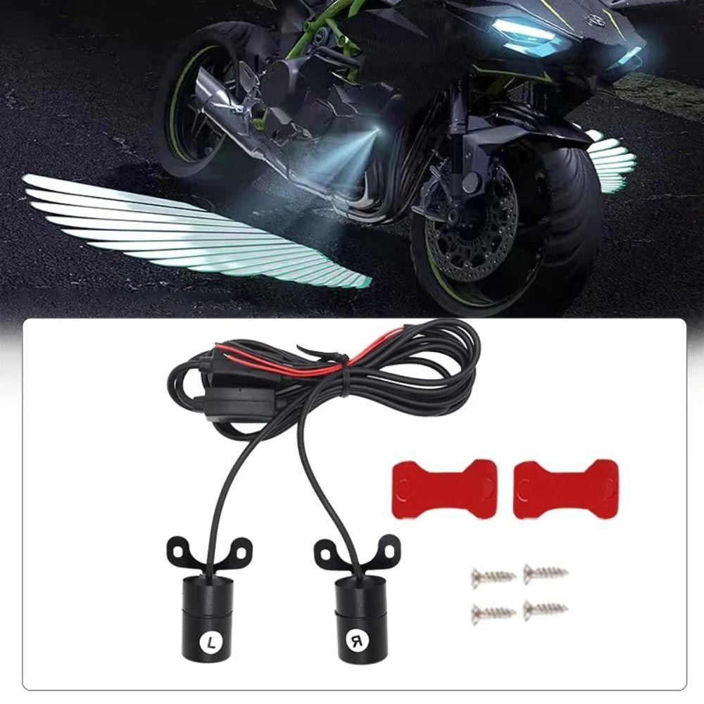 Wing Motorcycle Shadow Light Floodlight Universal Ambient Light  LED Light