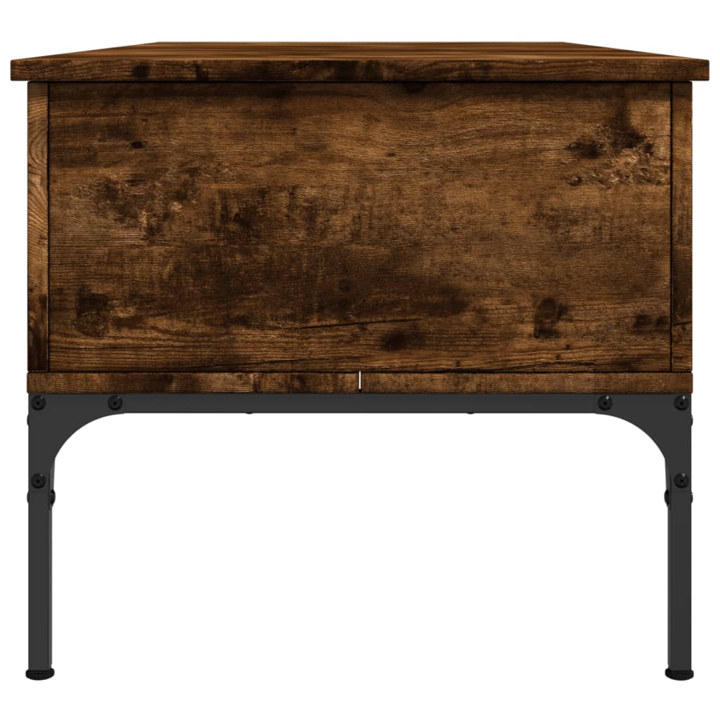  Coffee Table, Smoked Oak, 100x50x45 Cm