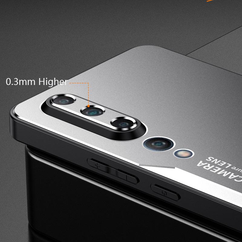 For Xiaomi Mi 10 Shockproof Case Aluminum Alloy Protective Back Shell with Camera Lens Cover