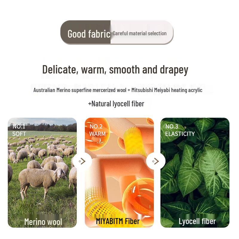 Pierre Cardin Men's De Velvet Plush Wool Thermal Underwear