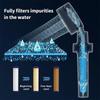 10 Pcs Shower Head Filter,Replacement Shower Head Cotton Filter Set Water Purification,Bathroom Accessories