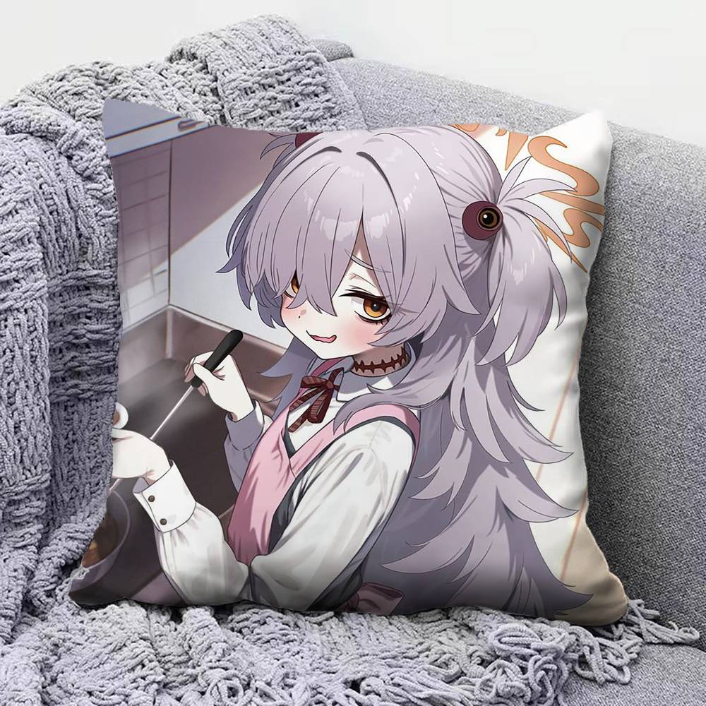 Itagaki Kanoe Blue Archive Pillow Covers Home Sofa Cushion Covers and Aecorative Custom