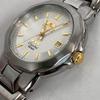 Usado Relógio ORIENT Orient Crystal Three Star Automático 21 Rubis Data Dia Calendário Prata Dourado Retro Analógico Masculino