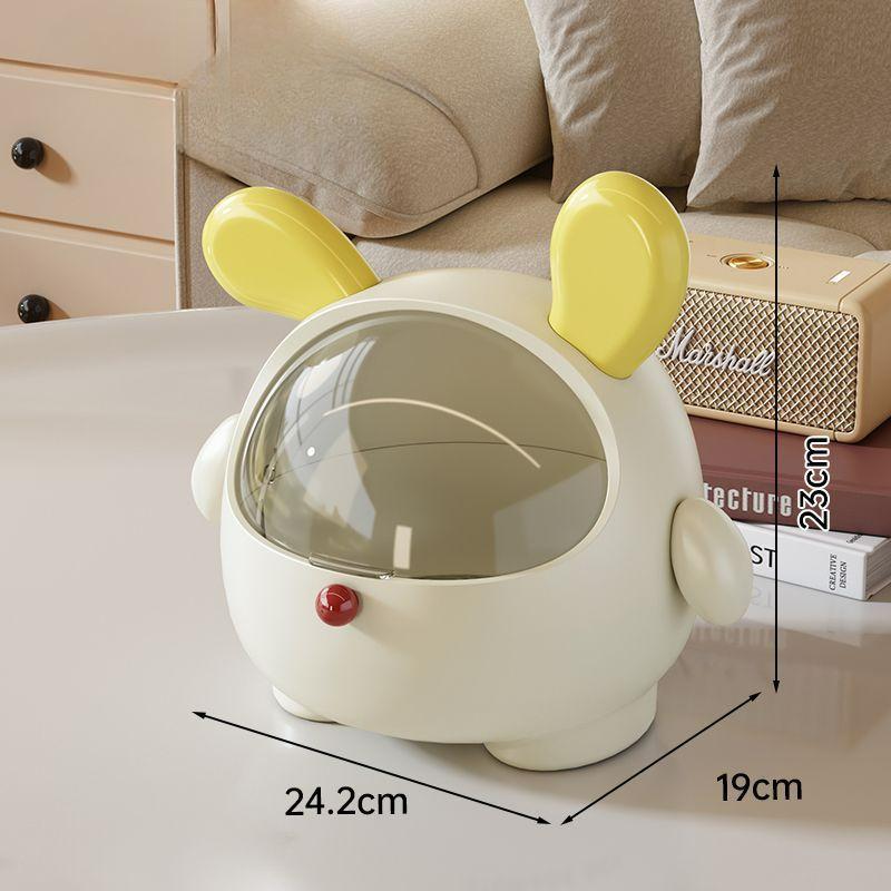 

Журнальный столик в гостиной Стойка ресепшн Симпатичная конфетница Подставка для закусок Банка для шоколадных конфет и Коробка для хранения с крышкой Large жёлтый